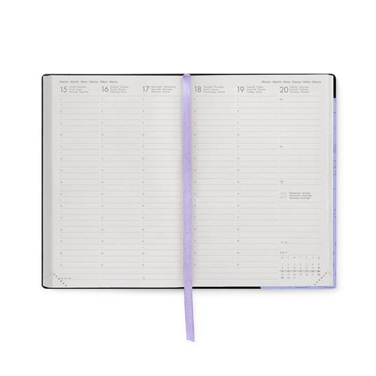 Agenda 16 mesi 2027 settimanale Legami Medium Cosmic Lilac - 3