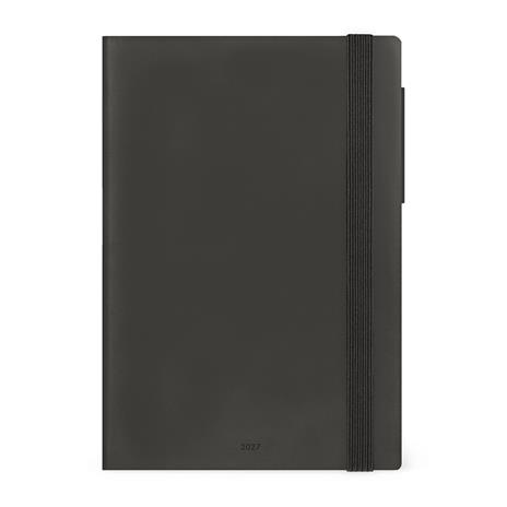 Agenda Legami 2027 12 mesi settimanale con taccuino Black Suit Medium