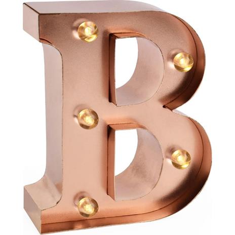 Mini lettera decorativa luminosa - B Legami