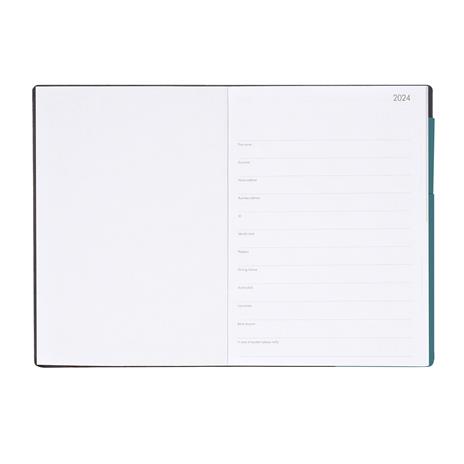 Agenda 2023-2024 Legami, 12 mesi, giornaliera, settimanale, large, colors - MALACHITE GREEN - 3