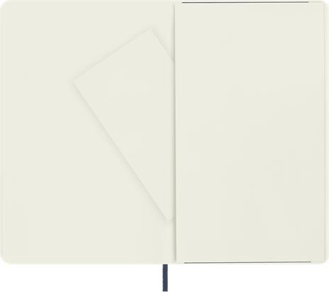 Taccuino Moleskine large a pagine bianche copertina morbida blu. Sapphire Blue - 4