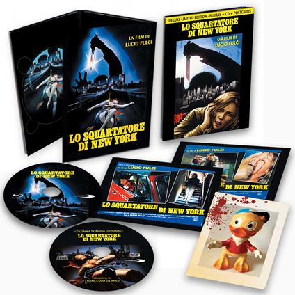 Lo squartatore di New York. Limited Edition con CD e cartoline (Blu-ray) di Lucio Fulci - Blu-ray