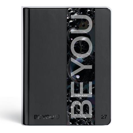 Diario scolatisco 12 mesi datato (settembre 2026-Agosto 2027) Beyou Ultra Black Easy - 3