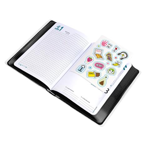 Diario scolatisco 12 mesi datato (settembre 2026-Agosto 2027) Beyou Ultra Black Easy - 9