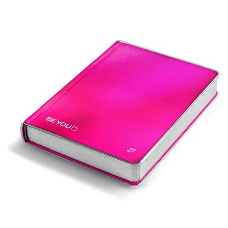 Diario scolatisco 12 mesi datato (settembre 2026-Agosto 2027) Beyou Fuxia Easy - 5