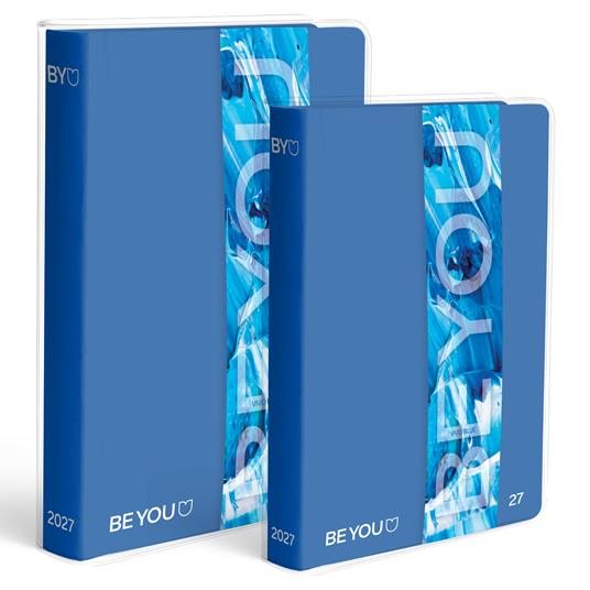 Diario scolatisco 12 mesi datato (settembre 2026-Agosto 2027) Beyou Color Standard Easy- Vivid Blue - 10