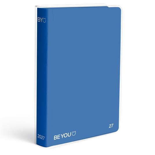 Diario scolatisco 12 mesi datato (settembre 2026-Agosto 2027) Beyou Color Standard Easy- Vivid Blue - 2