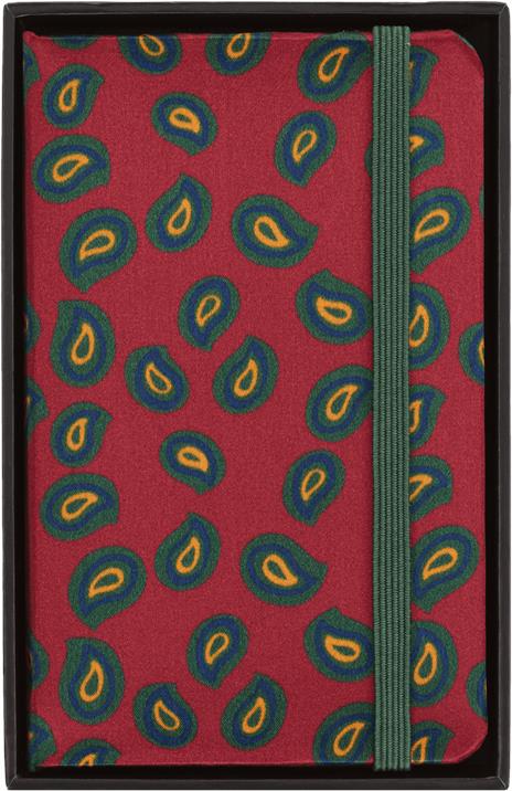 Taccuino Moleskine Silk XS, pagine bianche, copertina rigida, con Gift Box, Bordeaux  - 6,5 x 10,5 cm - 3