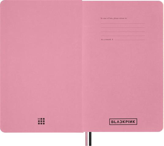 Planner Moleskine settimanale 18 mesi grande Blackpink - 2