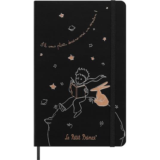 Taccuino Moleskine Le Petit Prince. Ediz. Limitata, Piccolo Principe, con Copertina Rigida, Pagine a Righe, con Gift box