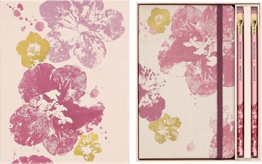 Moleskine Sakura  Box tematico: taccuino grande + cahier grande + matita 2B