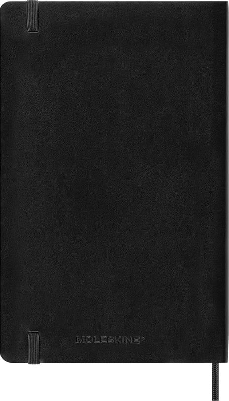 Agenda Moleskine 18 mesi giornaliera large nera morbida - 3