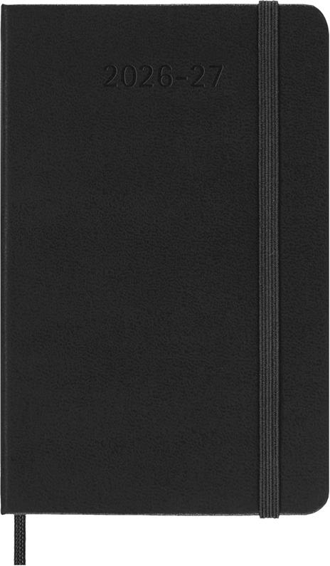 Agenda Moleskine 18 mesi settimanale notebook pocket nera rigida - 2