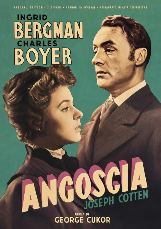 Angoscia. Restaurato in HD. Special Edtion (2 DVD)<span>.</span> 20260826 di Thorold Dickinson,George Cukor - DVD