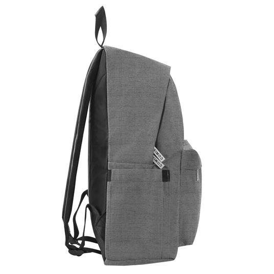 Zaino americano monocolore grigio Comix - 3