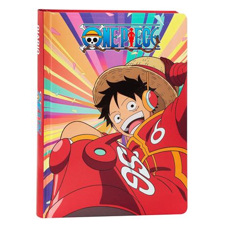 Diario One Piece standard 12 mesi - Rosso