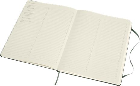 Taccuino Pro Moleskine XL copertina rigida verde. Forest Green - 2