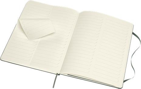 Taccuino Pro Moleskine XL copertina rigida verde. Forest Green - 3