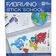 Carta adesiva da disegno Fabriano FSC pack  Bianca 25 sh -A4