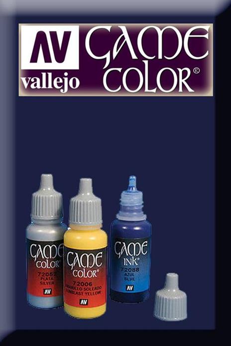 Vallejo Game Color 17Â ml VERNICE ACRILICAÂ â€Â Parent Night Blue