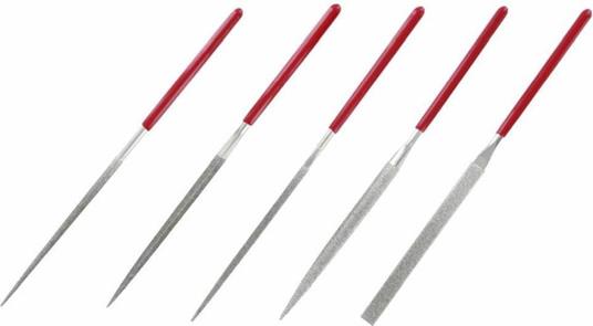 Set Of 5 Diamond Needle Files