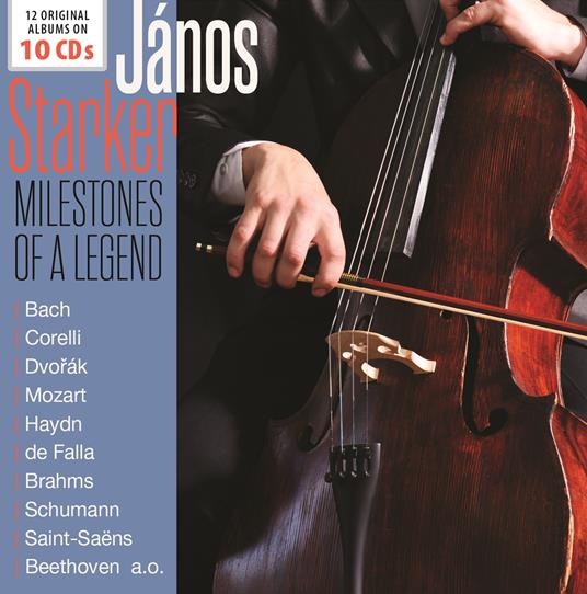 Milestones Of A Legend - CD Audio di Janos Starker