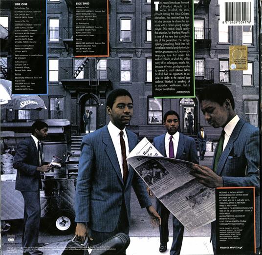 Scenes in the City (180 gr.) - Vinile LP di Branford Marsalis - 2