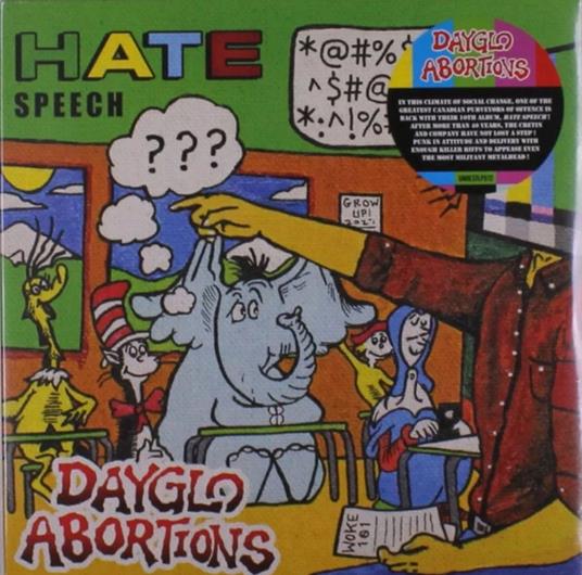 Hate Speech - Vinile LP di Dayglo Abortions