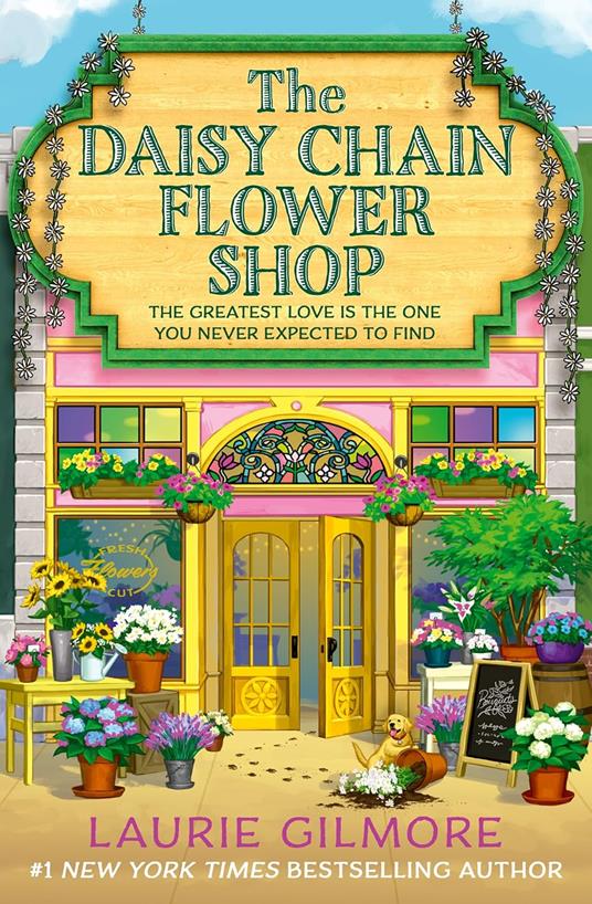 The Daisy Chain Flower Shop - Laurie Gilmore - cover