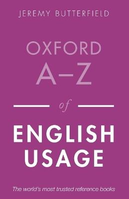 Oxford A-Z of English Usage - cover