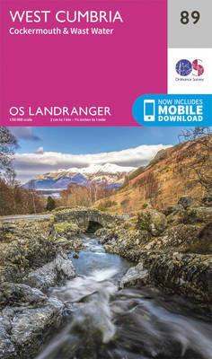 West Cumbria, Cockermouth & Wast Water - Ordnance Survey - cover