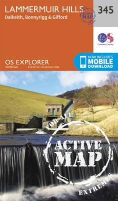 Lammermuir Hills - Ordnance Survey - cover