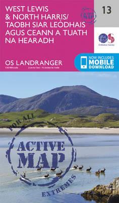 West Lewis & North Harris - Ordnance Survey - cover