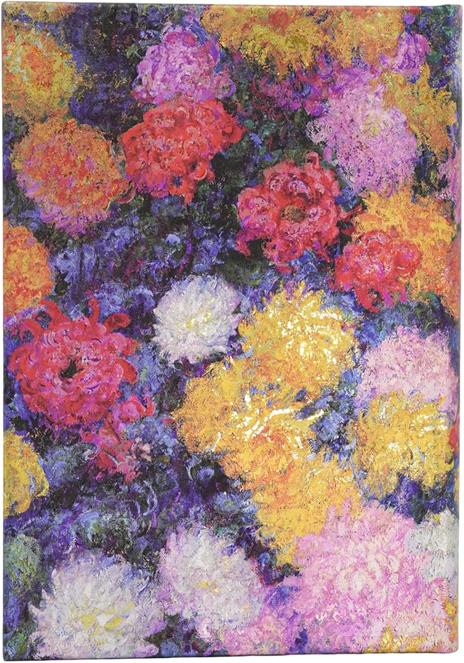 Agenda 2027 18 mesi, Monets Chrysanthemums, Midi, Horizontal - 3