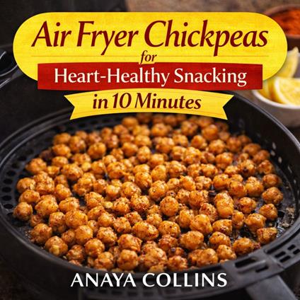 Air Fryer Chickpeas for Heart-Healthy Snacking in 10 Minutes