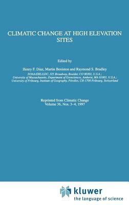Climatic Change at High Elevation Sites - cover