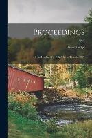 Libro in inglese Proceedings: Grand Lodge of A.F. & A.M. of Canada,1857; 1857 