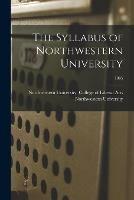 Libro in inglese The Syllabus of Northwestern University; 1895 