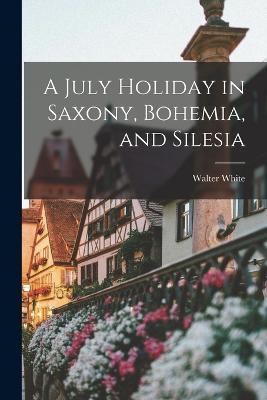 A July Holiday in Saxony, Bohemia, and Silesia - Walter White - cover