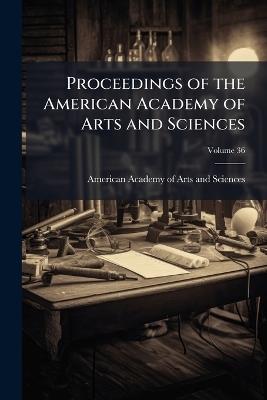 Proceedings of the American Academy of Arts and Sciences - cover