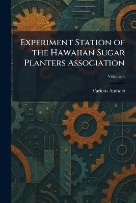 Experiment Station of the Hawaiian Sugar Planters Association - cover
