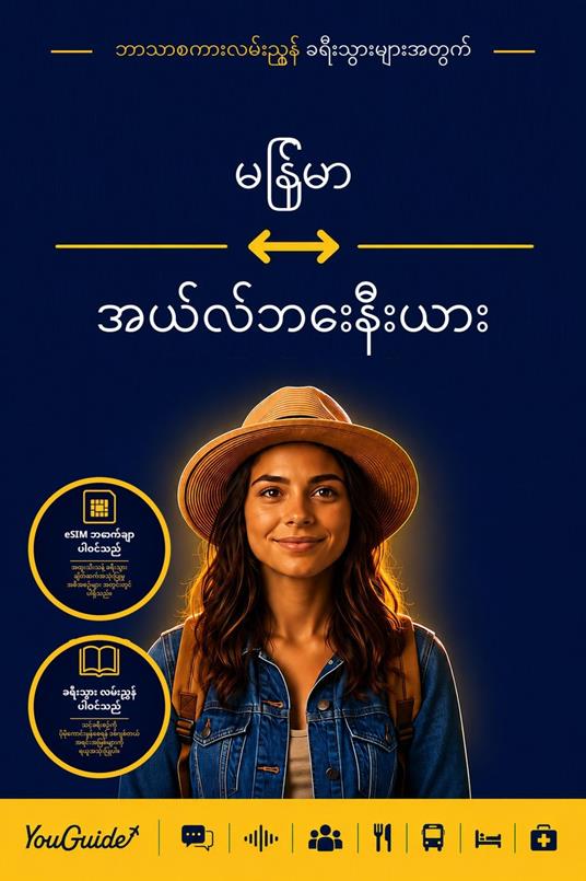 The Language Guide for Travelers - Burmese to Albanian
