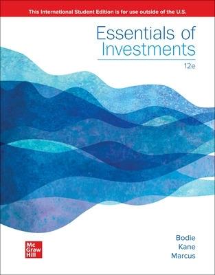 Essentials of Investments ISE - Zvi Bodie,Alex Kane,Alan Marcus - cover