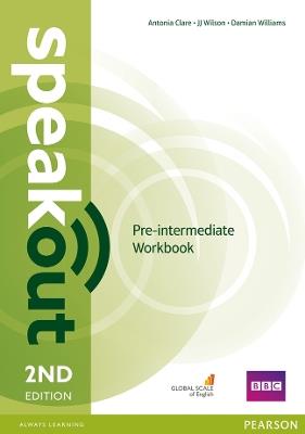 Speakout Pre-Intermediate 2nd Edition Workbook without Key - Damian Williams,JJ Wilson - cover