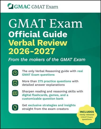 GMAT Official Guide Verbal Review 2026 - 2027