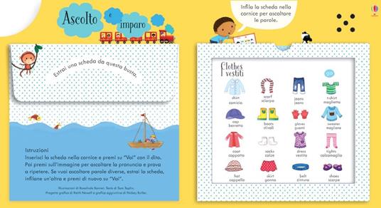 Parliamo l'inglese. Ascolto e imparo. Ediz. illustrata - Mairi Mackinnon,Sam Taplin - 3