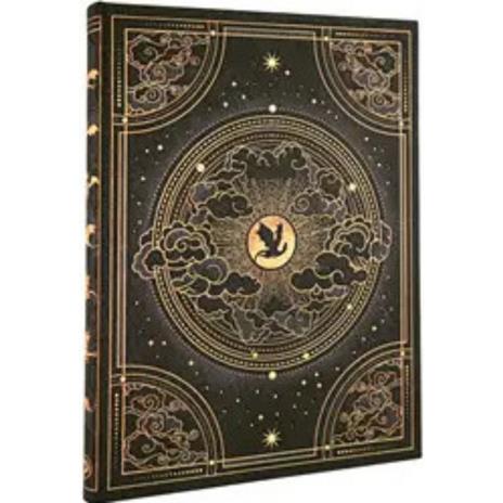 Diario Fourth Wing, copertina rigida, Ultra, a righe - 17,5 x 23 cm