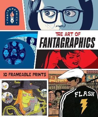 The Art of Fantagraphics Poster Book: 10 Frameable Prints - Fantagraphics Publishers - cover