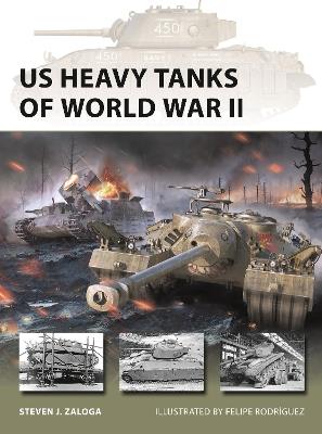 US Heavy Tanks of World War II - Steven J. Zaloga - cover