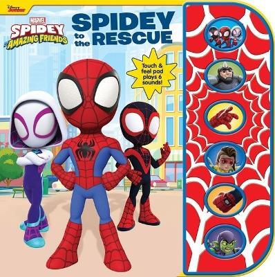 Spidey To The Rescue Textured Sound - P I Kids - cover